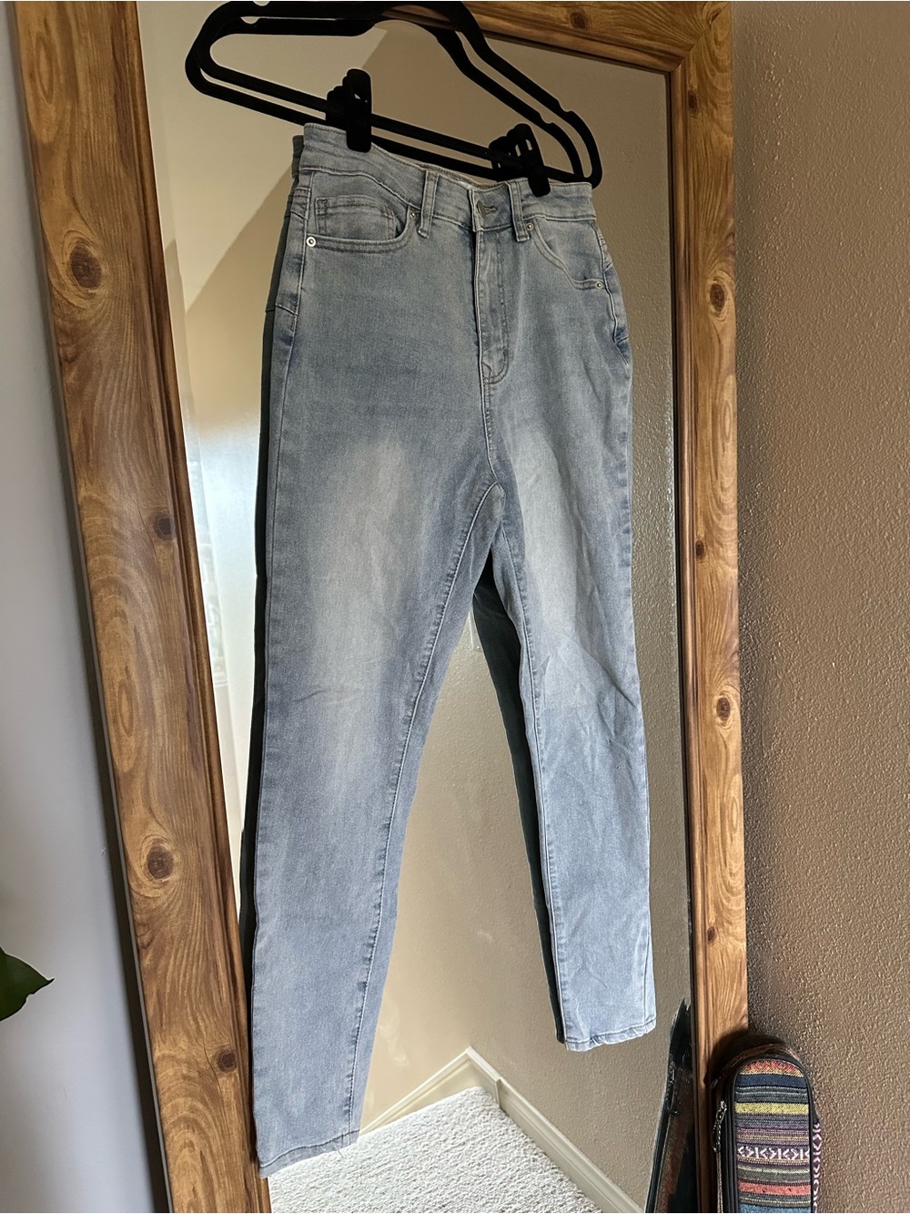 Fashion Nova Light Blue Skinny Jeans